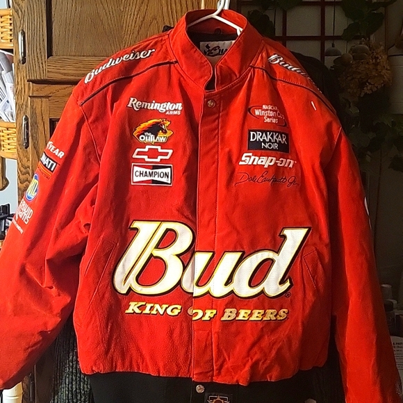 Chase Authentics Other - Mens xlg Budwiser coat, red